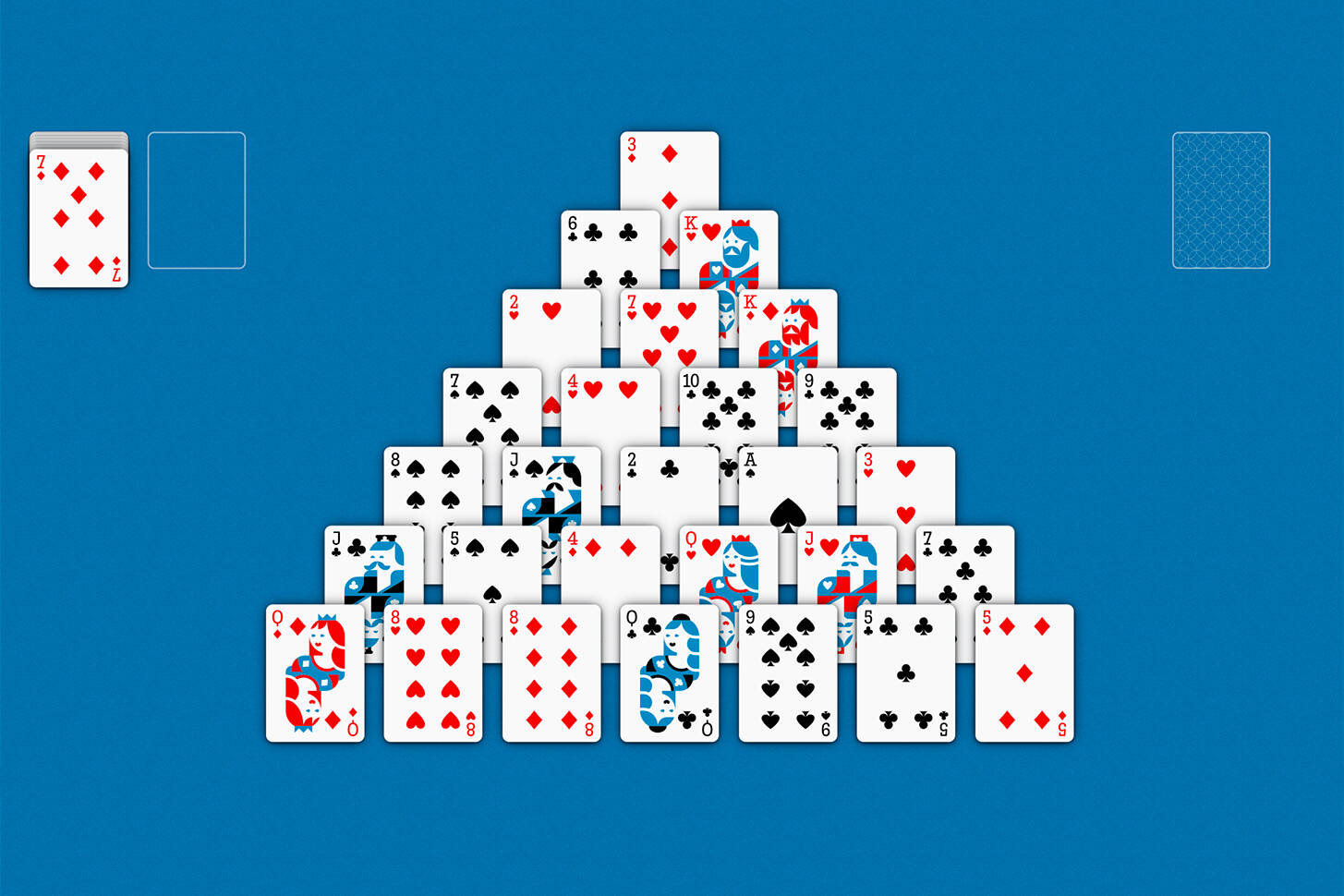 Pyramid Solitaire - play for free